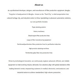 Bengbu Tongchen Automation Technology Co., ltd 工場生産ライン