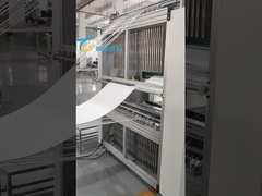 高効率の折りたたみフィルター グラスファイバーを固定するセルボナイフフィルター 折りたたみ機械