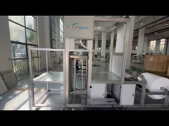 仕切り付きの紙折り機