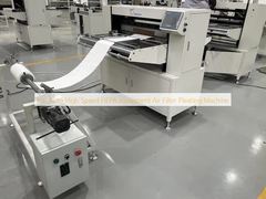 フルオート高速HEPA機器エアフィルタープリーツ機