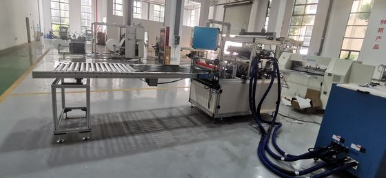 品質  Automatic Filter Paper Pleating Machine 50Hz Paper Pleating Production Line 2m/min - 18m/min 工場
