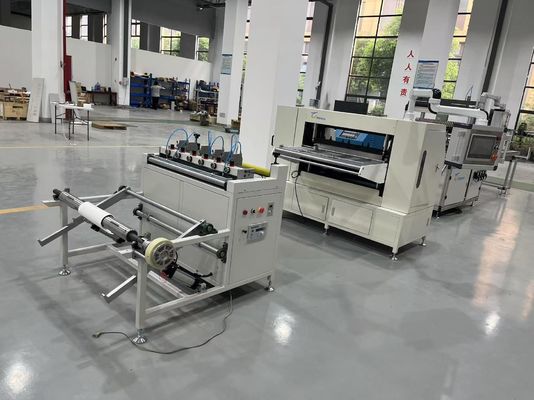 高効率の自動車フィルター製造機 50Hz 空気フィルター生産ライン 電動