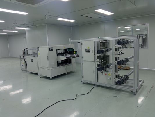 100mm/min 空気フィルター プレッティング マシン 50KW 空気浄化機のためのフィルター製造機械