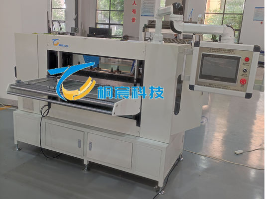 工業用フィルター用紙折りたたみ機 ナイフ型紙折りたたみ機
