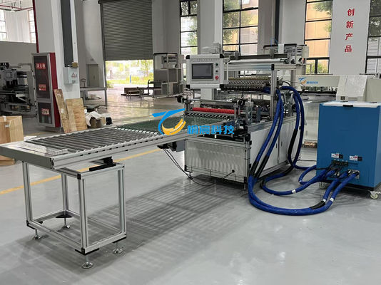 フルオートフィルター生産機器 粘着 HEPA 折りたたみ機 50HZ