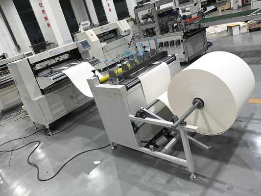 95%効率の自動G4エアフィルター生産ライン & 耐久性のあるHVACフィルターエレメント製造のための繊維強化