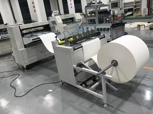 95%効率の自動G4エアフィルター生産ライン & 耐久性のあるHVACフィルターエレメント製造のための繊維強化
