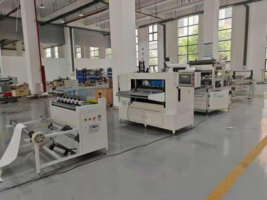 0.6Mpa 車用エアフィルター製造機 380v / 50hz 回転折りたたみ機