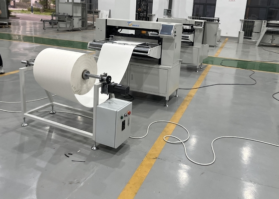 自動分割プリーツ加工機 30-300mm プリーツ深さ