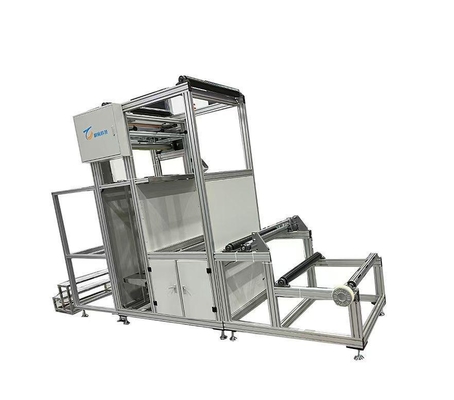 様々な液体フィルター材料を製造するためのプリーツ加工紙折り機