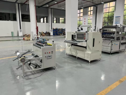 11kW ミニペーパープリーツマシン エアフィルター生産ライン