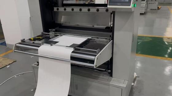 Non Partition Glass Fiber Filter Paper Pleating Machine For Industrial