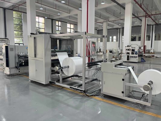 スリッターをプリーツをつけるろ紙の折りたたみ機械幅600mmのエア フィルター