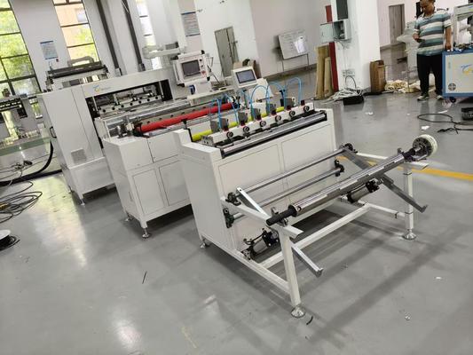 自動エアHEPAフィルターペーパー製造機ナイフミニプリーツスタイル折り畳み機