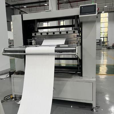 フィルター用紙のためのサーボモーター付き産業用紙折りたたみ機械
