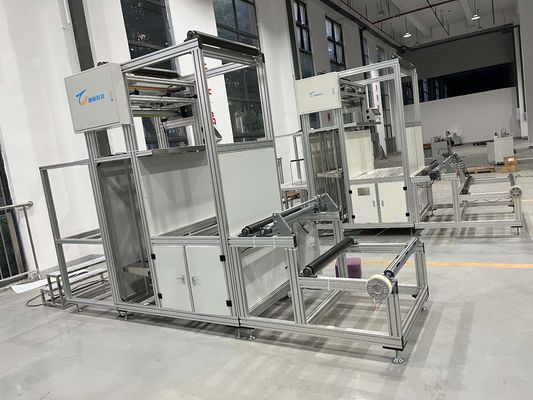 高効率のフルオート空気ガラス繊維紙を折りたたむ機械