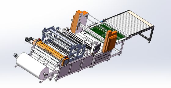 空気フィルター紙の折り畳み機 220Vの自動回転折り畳み機