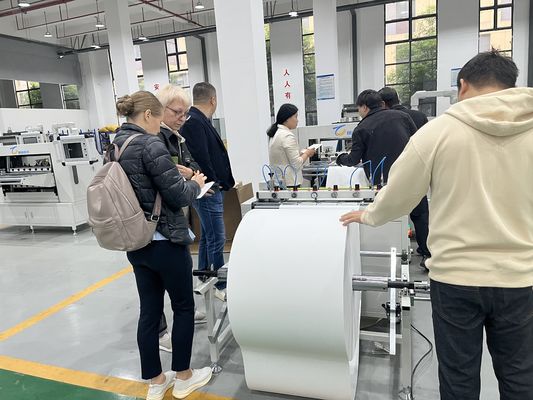 High Quality Automatic Knife Paper Pleating Folding Production Line Blade Pleater air filter machine