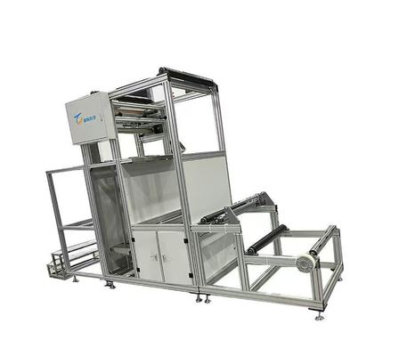 高効率のフルオート空気ガラス繊維紙を折りたたむ機械