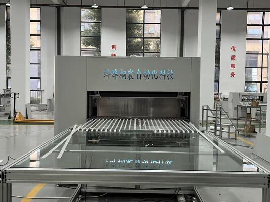 柔軟なカスタマイゼーションを持つ産業用換気システムのためのPLC制御モジュール化ガラス繊維フィルター折りたたみ生産ライン