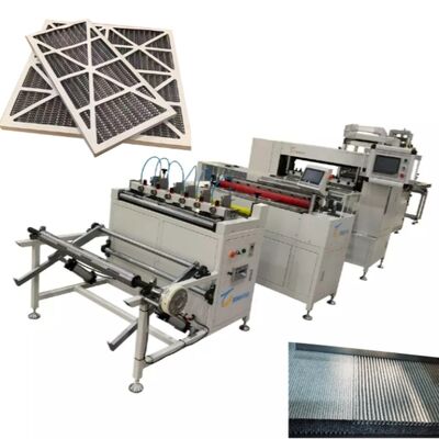PP Pleated and Glue Production Line