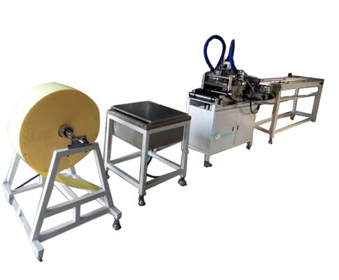 Panel servo paper pleating production line