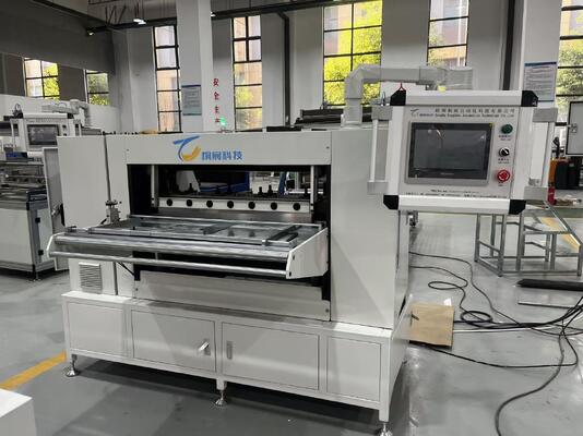 高効率全自動紙折り機、エアフィルター用紙切断およびプリーツ加工機