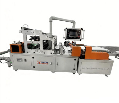 高効率フィルター生産ライン 300mm プレート高さ 自動HEPAフィルター プレート&粘着生産ライン