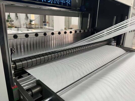 高温耐性ガラス繊維フィルター紙折りたたみの生産ライン