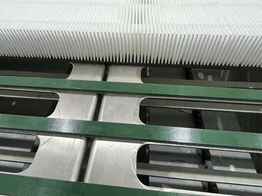 高精度安定構造 ミニ HEPAフィルター生産ライン PLC制御 多種フィルターサイズとタイプをサポート