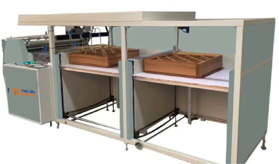 紙枠フィルター設定および接着機