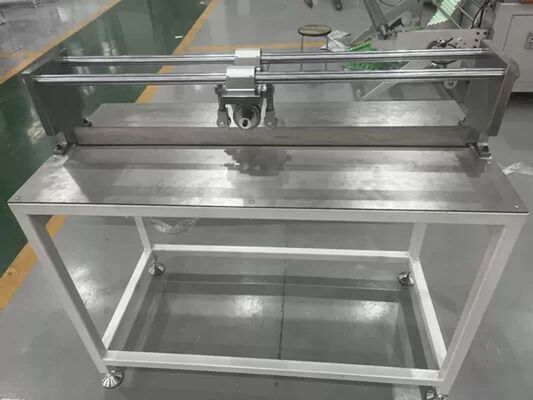 先進的で最小限のダウンタイムフィルタリングシステム 連続生産環境における半自動クロスカットマシン