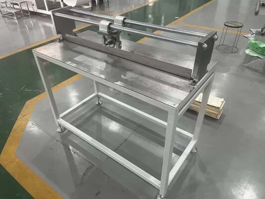 先進的で最小限のダウンタイムフィルタリングシステム 連続生産環境における半自動クロスカットマシン