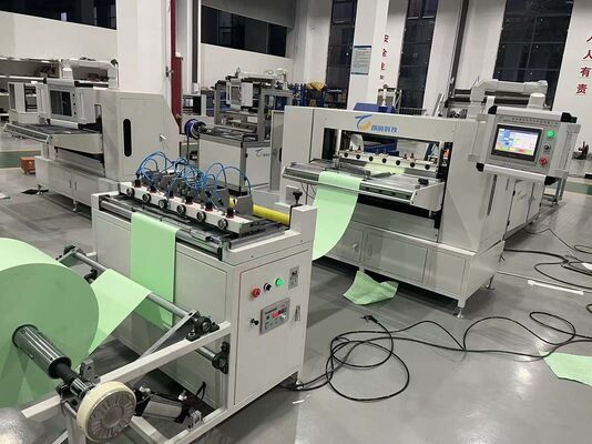 産業用および家庭用フィルターのための完全自動サーボモーターフィルター紙の折りたたみ生産ライン