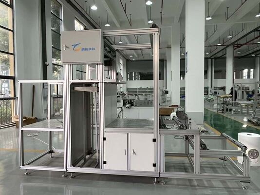 高容量操作と環境に優しい用途向けの、自動化された効率的な分割フィルタープリーツ加工機