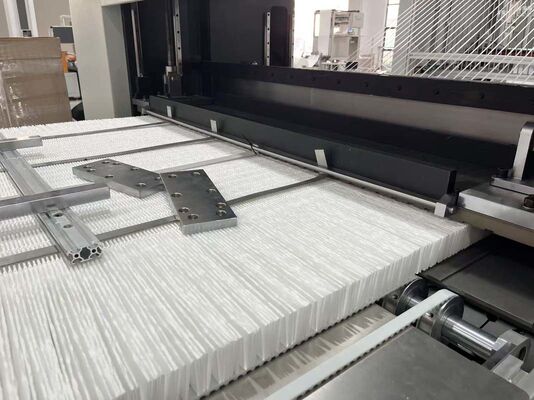 高性能 高温耐性ガラス繊維 HEPAフィルター要素 自動モニタリングシステム付き