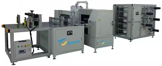 多素材・多層フィルターペーパー折り畳み用 高安定・高耐久サーボ駆動生産ライン